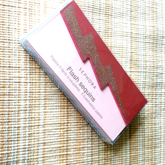 NWT Sephora Flash Sequins six eyeshadow palette - Picture 1 of 6